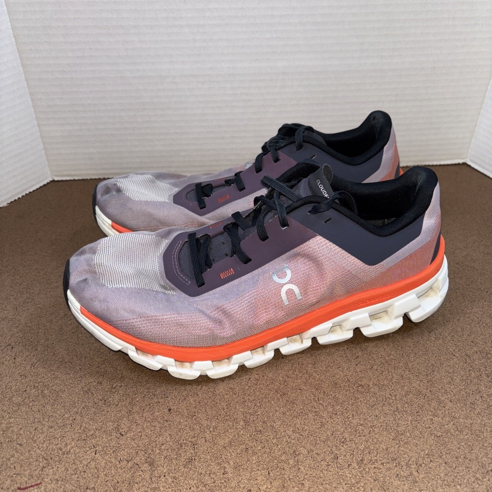 On Cloudflow 4 Quartz Flame Women's Size 9.5 Running Gym Cloud Shoes Sneakers